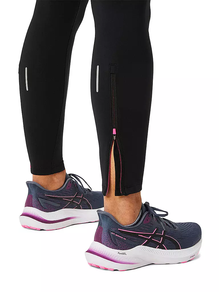 ASICS Damen Lauftight Winter Run schwarz